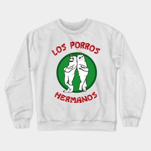 Los porros hermanos Crewneck Sweatshirt by tdK